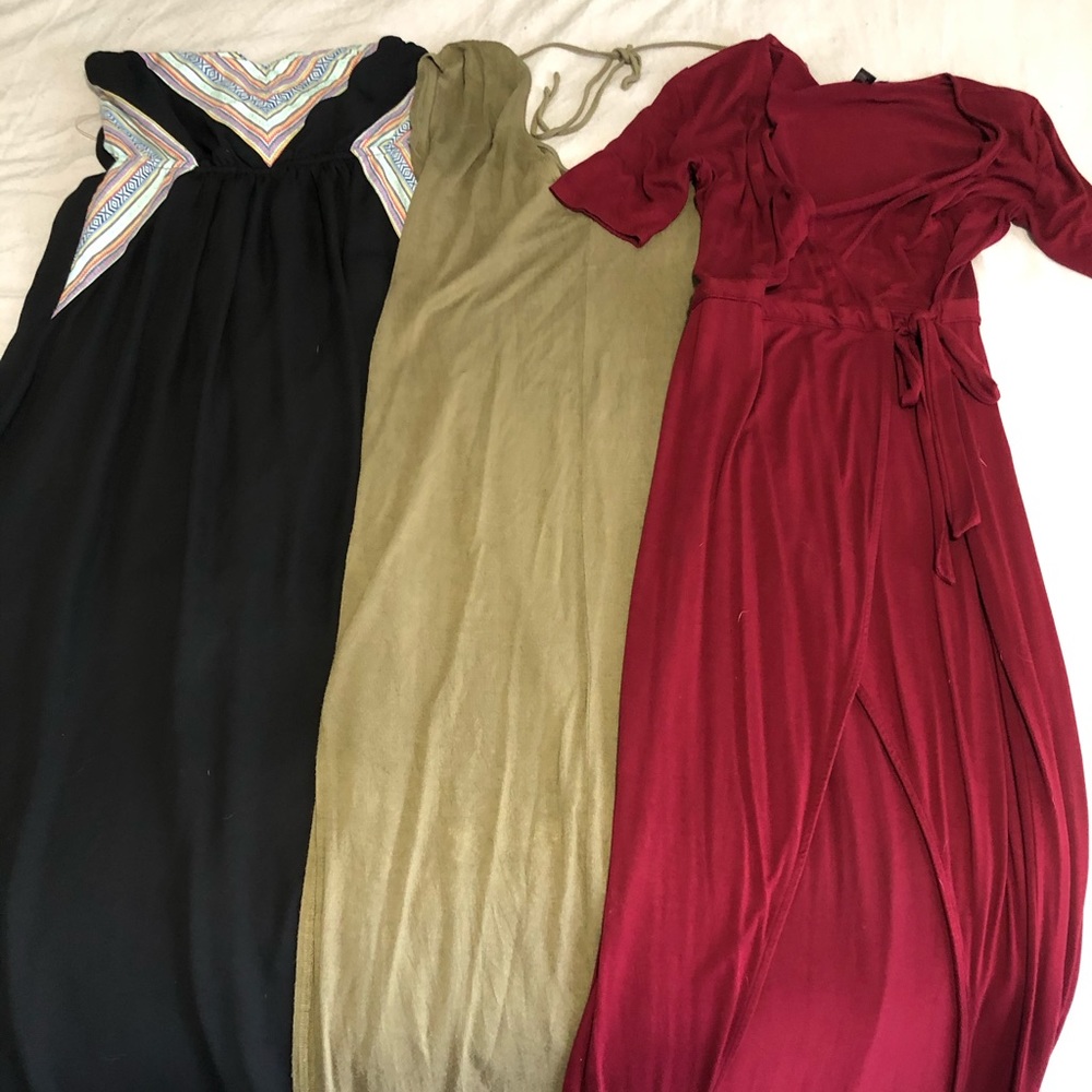 *BUNDLE* 3 Maxi Dresses